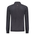 Black Wool Mens Sweater