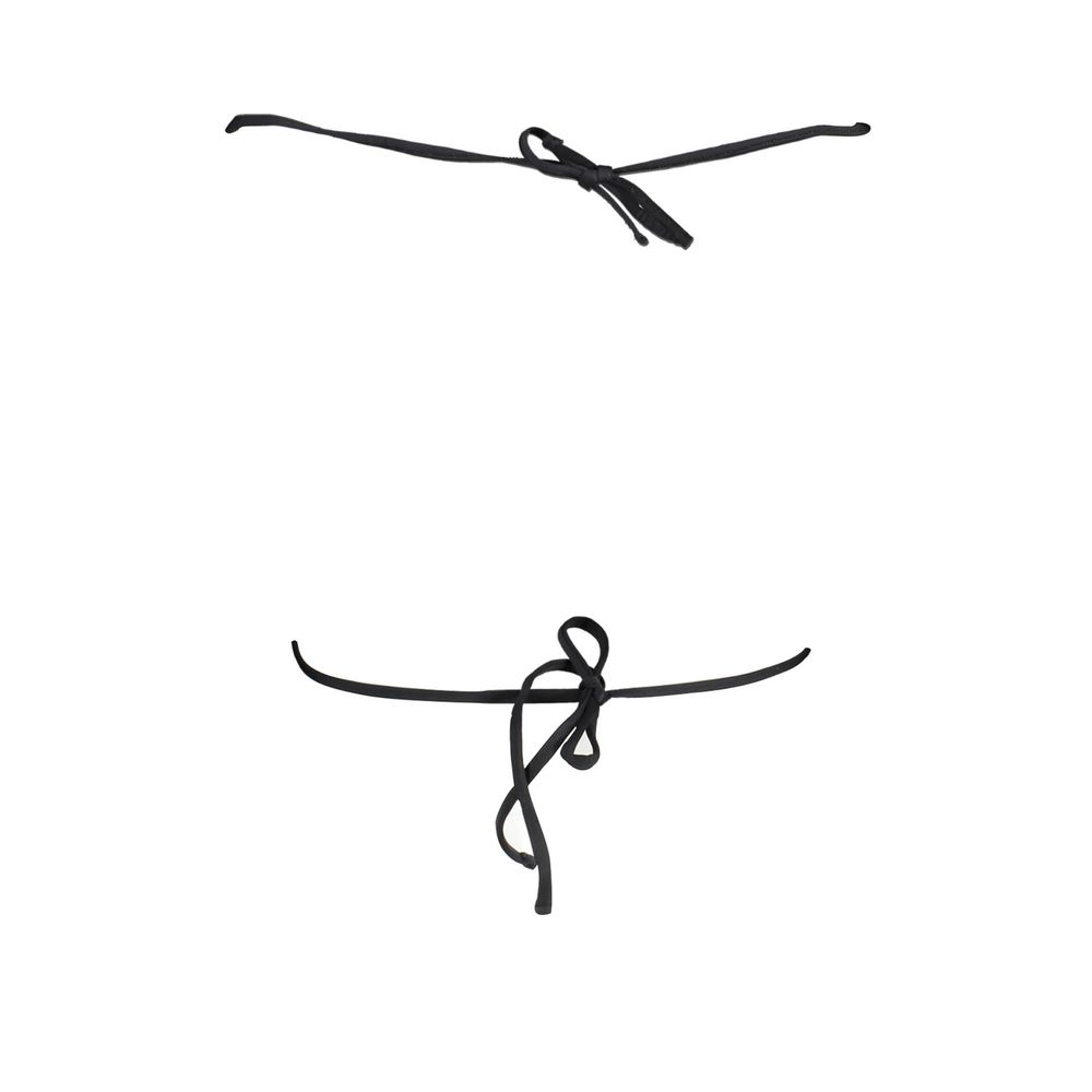 Black Polyamide Women Swimsuit