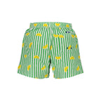 Verde Polyester Men's Swim Trunk
