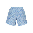 Azzurro Polyester Men's Swim Trunk