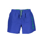 Blue Organic Cotton Men's Swim Boxer