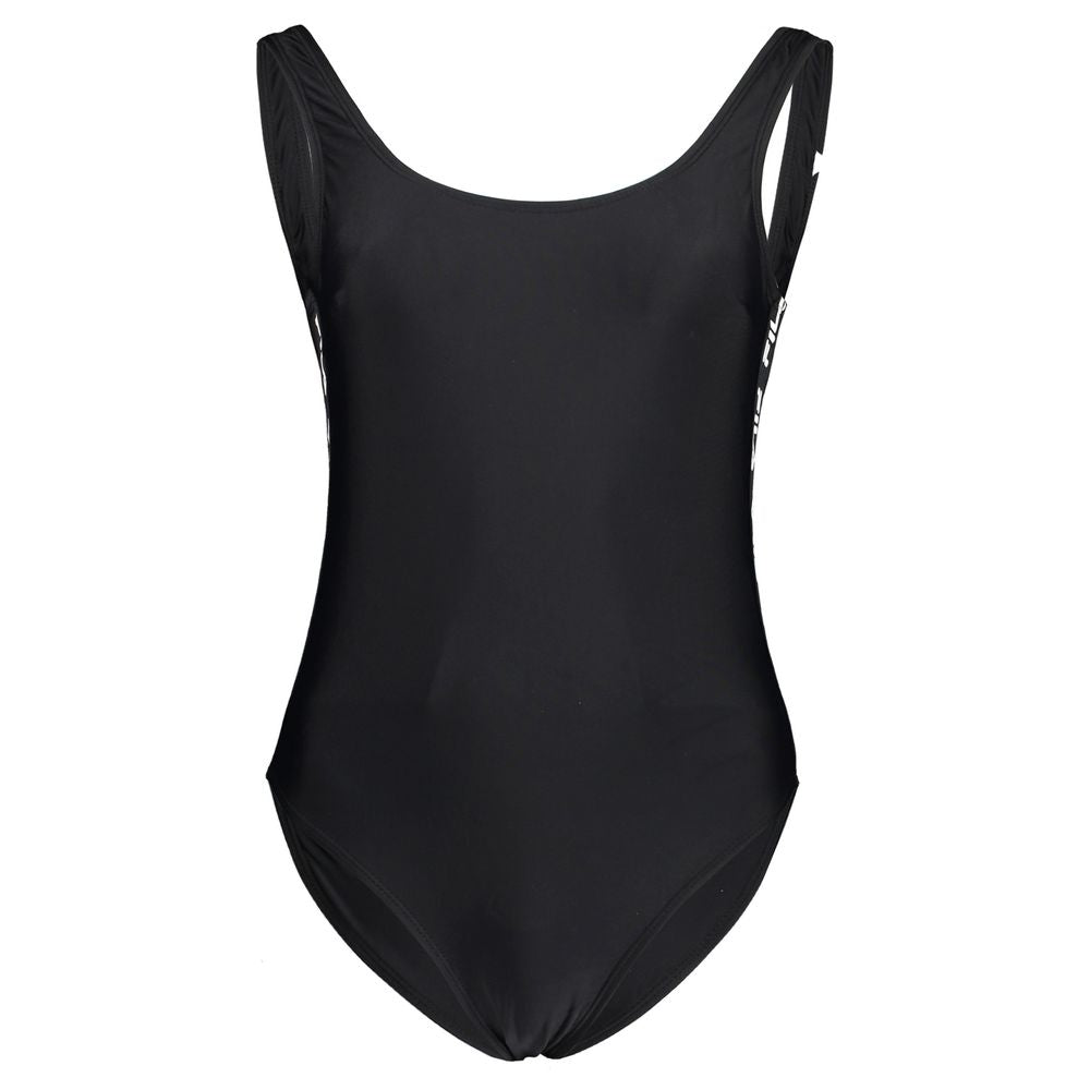 Black Poliammide Women Swimsuit