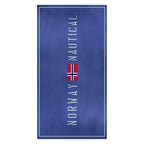 Blue Polyester Women Beach Towel