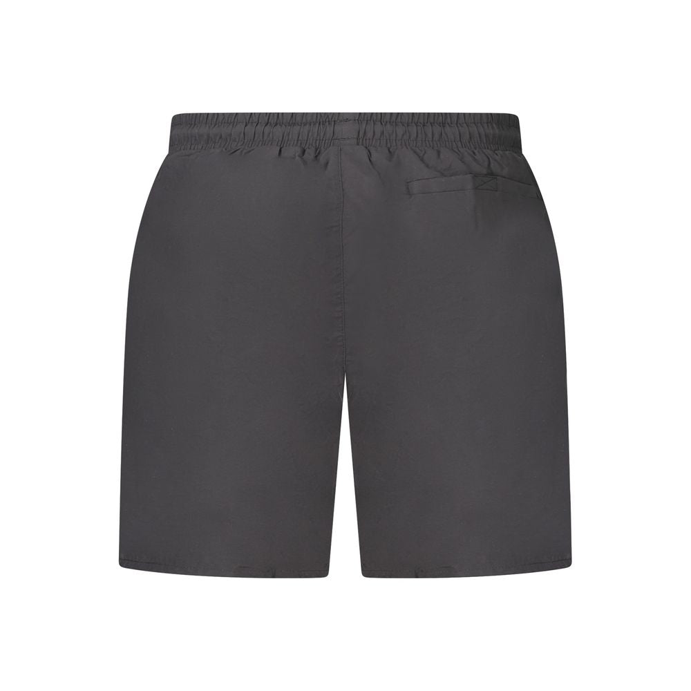Nero Poliammide Men's Swim Boxer