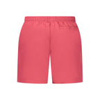 Rosso Poliammide Men's Swim Boxer