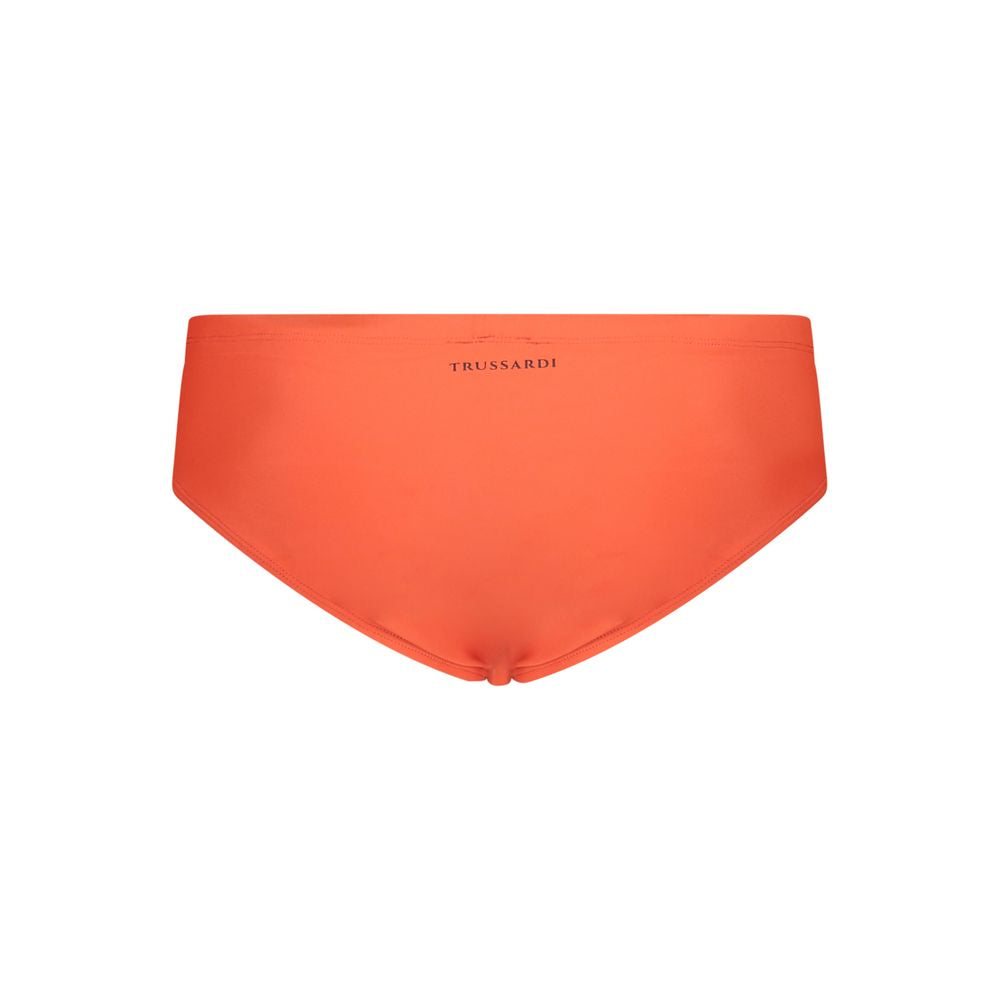 Red Poliammide Men's Swim Brief