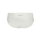 White Poliammide Men's Swim Briefs