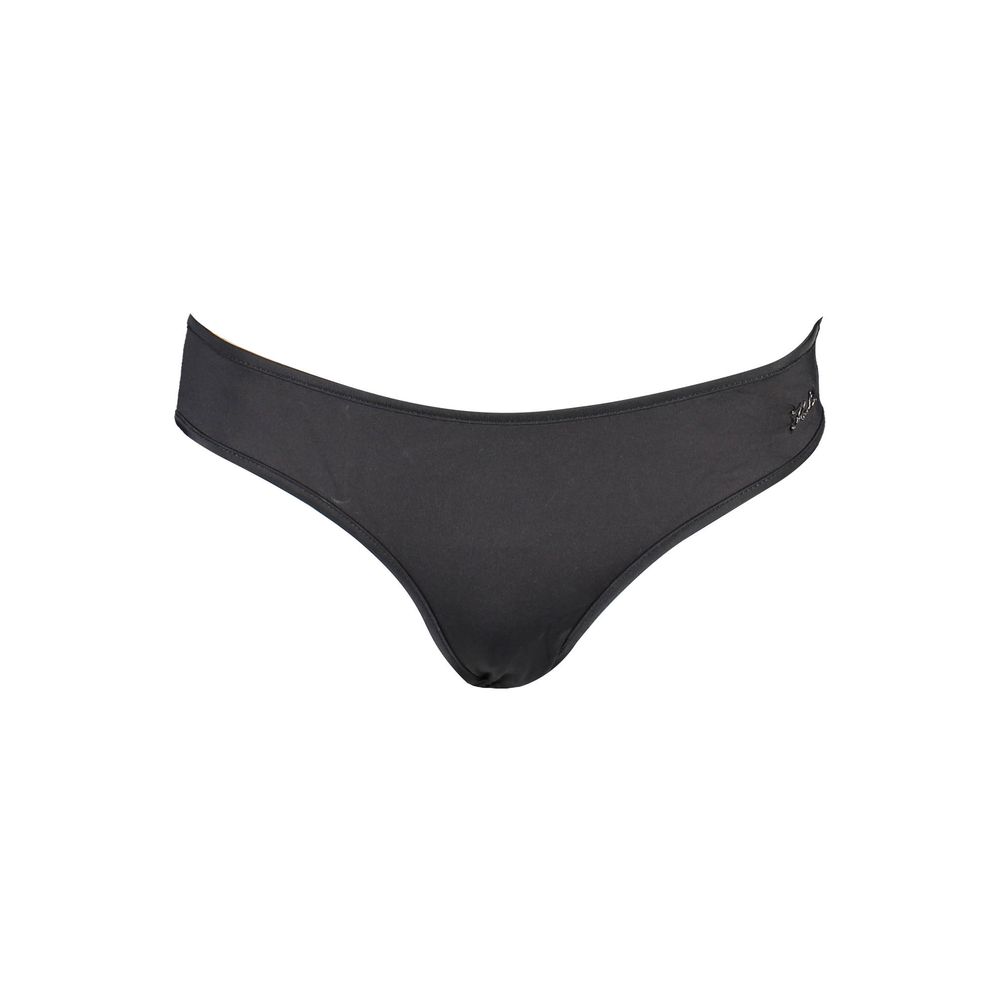 Black Polyamide Women's Swim Briefs
