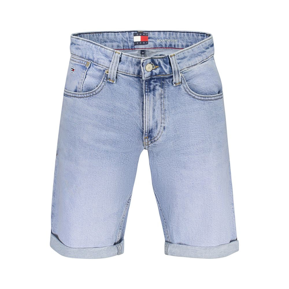 Azzurro Cotton Men's Denim Short