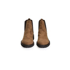 Brown Calfskin Men Boot