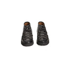 Black Calfskin Men Boot