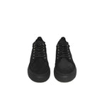 Black Calfskin Women Platform Sneaker
