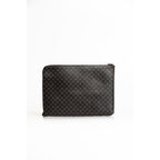 Black Leather Men Clutch