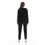 Black Cotton Women Sweater