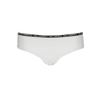 White Polyamide Women's Swim Brief