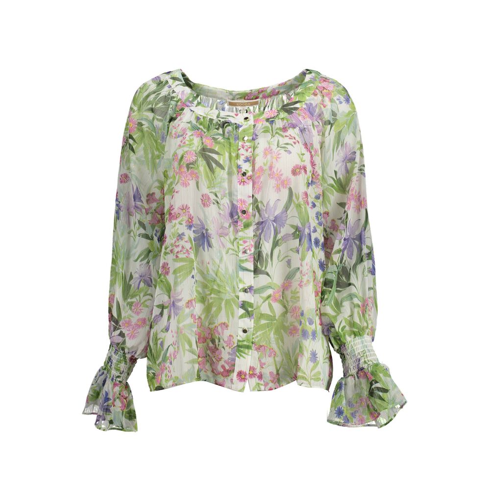 Verde Polyester Women Shirt