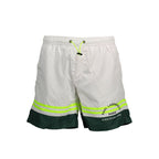 Bianco Polyester Men's Swim Boxer