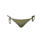 Verde Polyester Woman Swim Brief