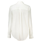White Viscose Women Shirt