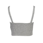 Black Polyurethane Women Handbag