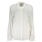 Bianco Viscose Women Shirt