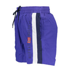 Blu Poliammide Men's Swim Boxer