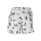 Bianco Polyester Men's Swim Boxer