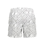 Bianco Polyester Men's Swim Boxer
