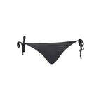 Black Polyamide Women Swim Briefs