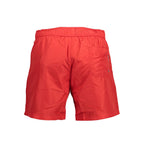 Rosso Polyester Men's Swim Boxer