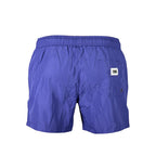 Blu Polyester Mens Swim Trunks