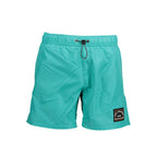 Verde Polyester Men's Swim Boxer