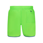 Verde Poliammide Uomo Swim Boxer