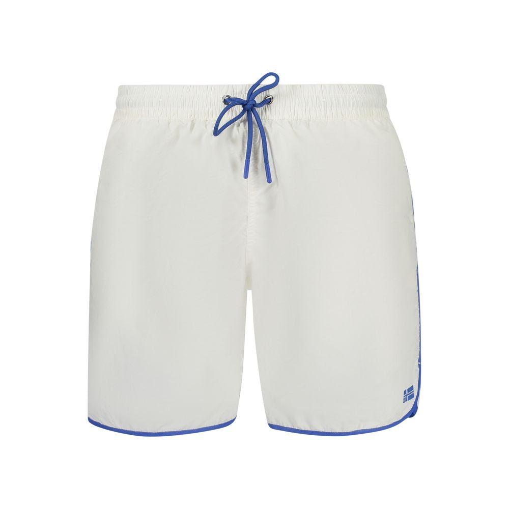 Bianco Poliammide Men's Swim Boxer