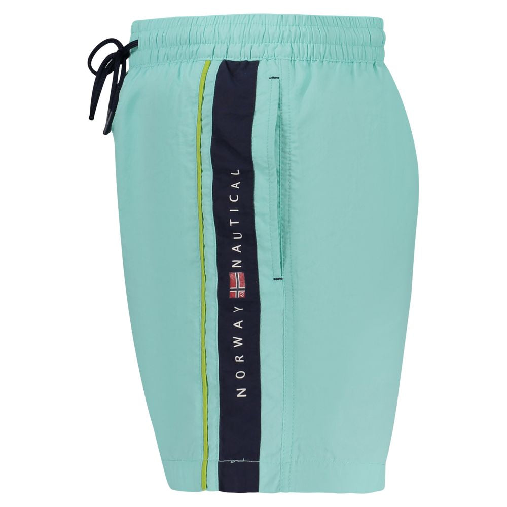 Azzurro Poliammide Men's Swim Boxer