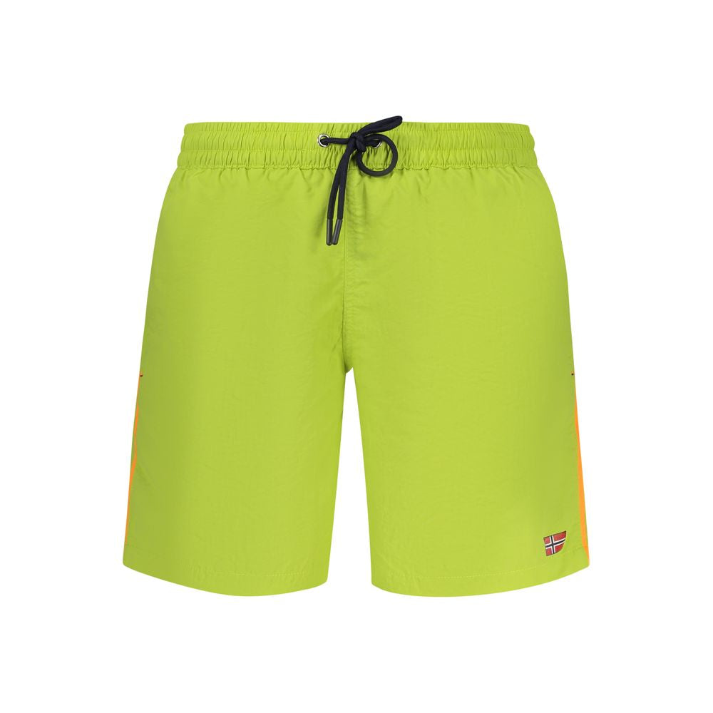 Verde Poliammide Men's Swim Boxer