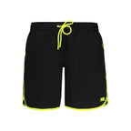Black Polyamide Men's Swim Trunk