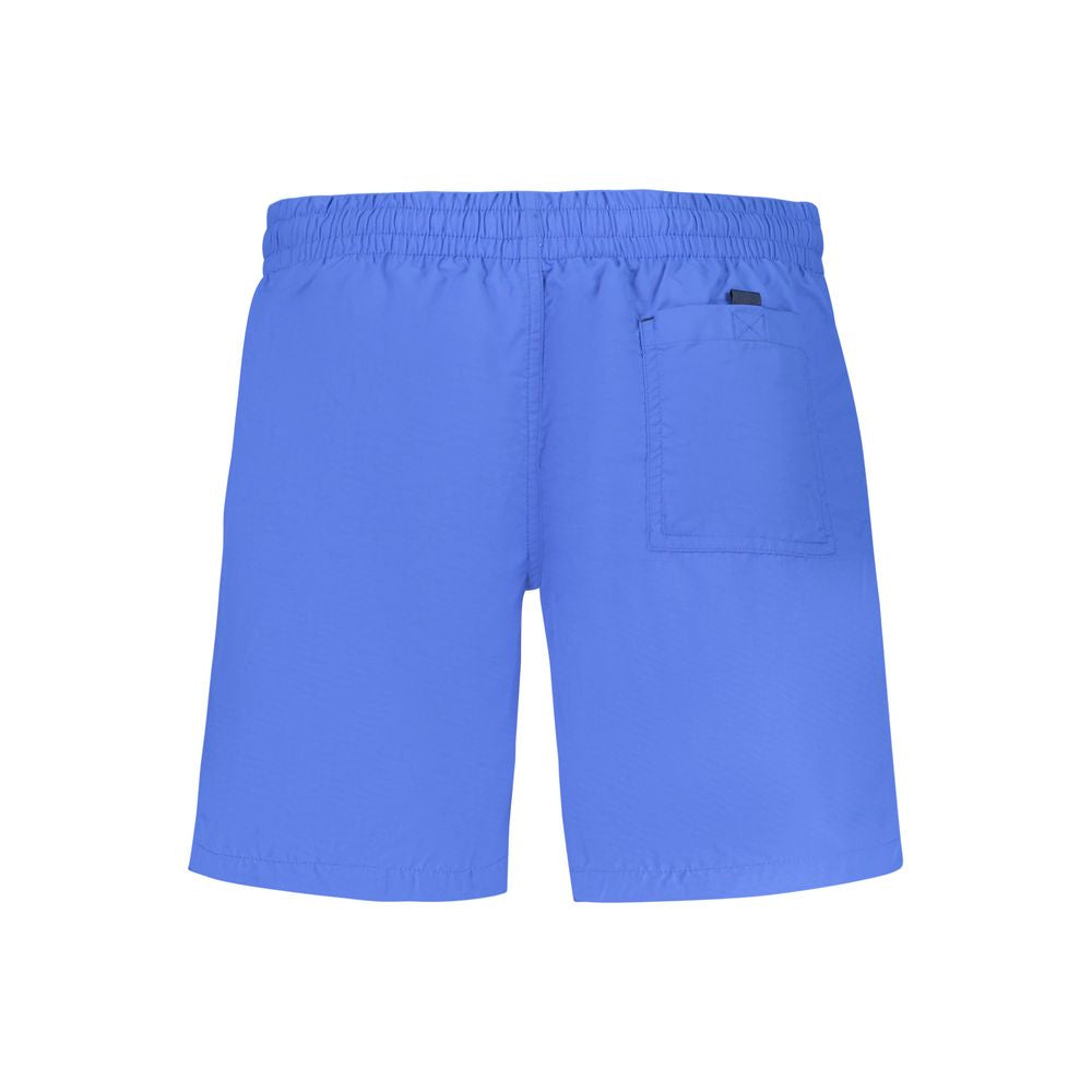 Blu Poliammide Men's Swim Boxer