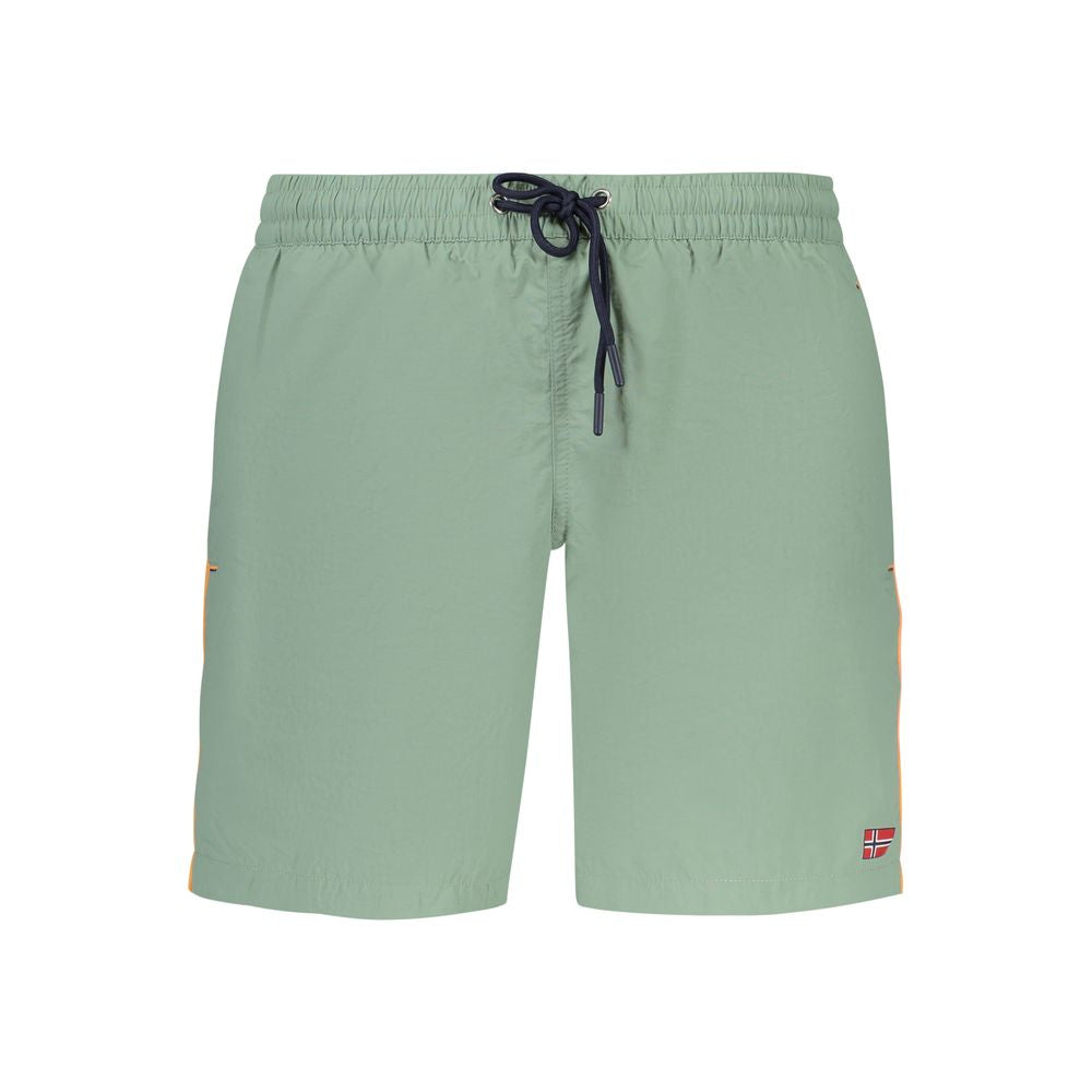 Verde Poliammide Men's Swim Boxer