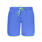 Blu Poliammide Men's Swim Boxer