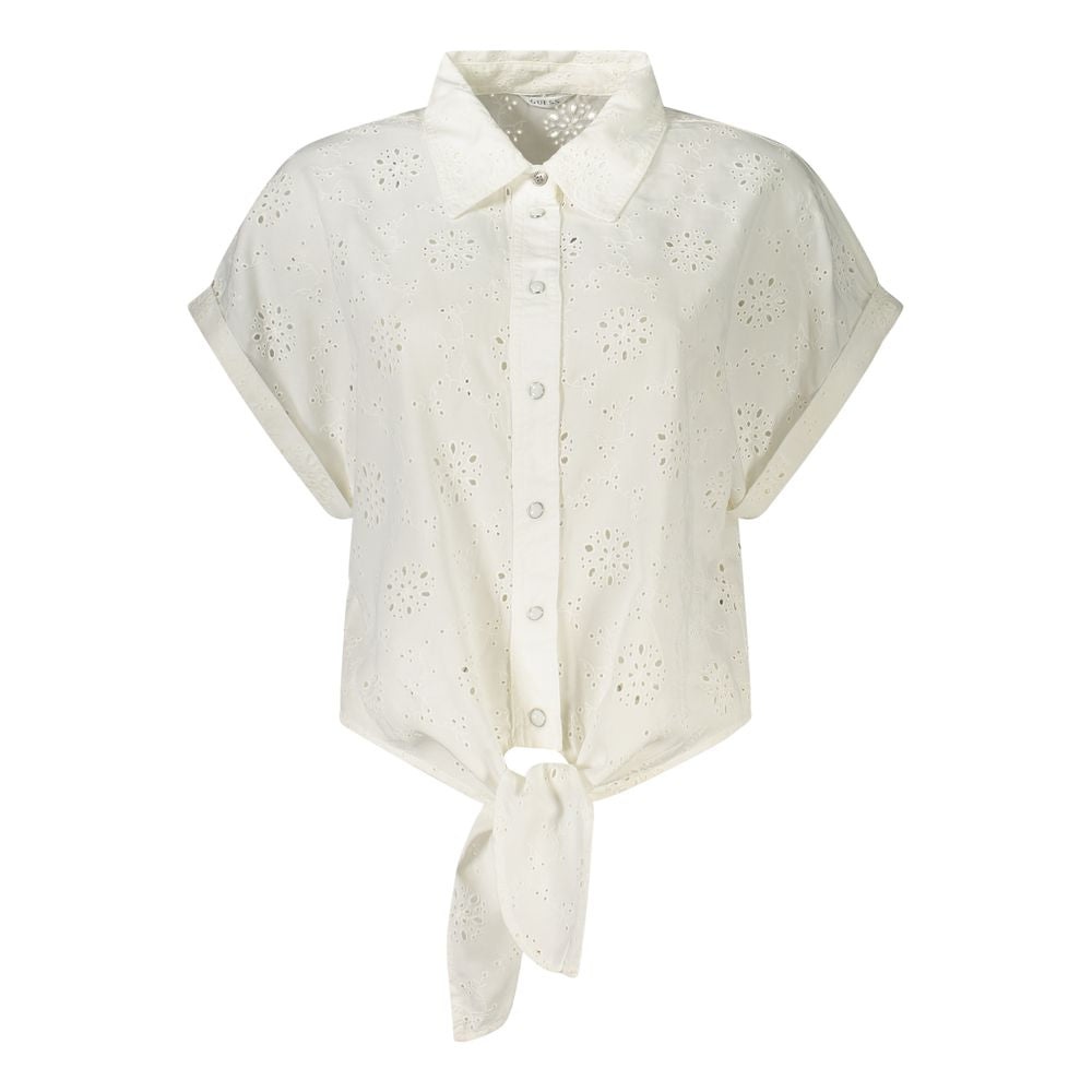 Bianco Lyocell Women Shirt