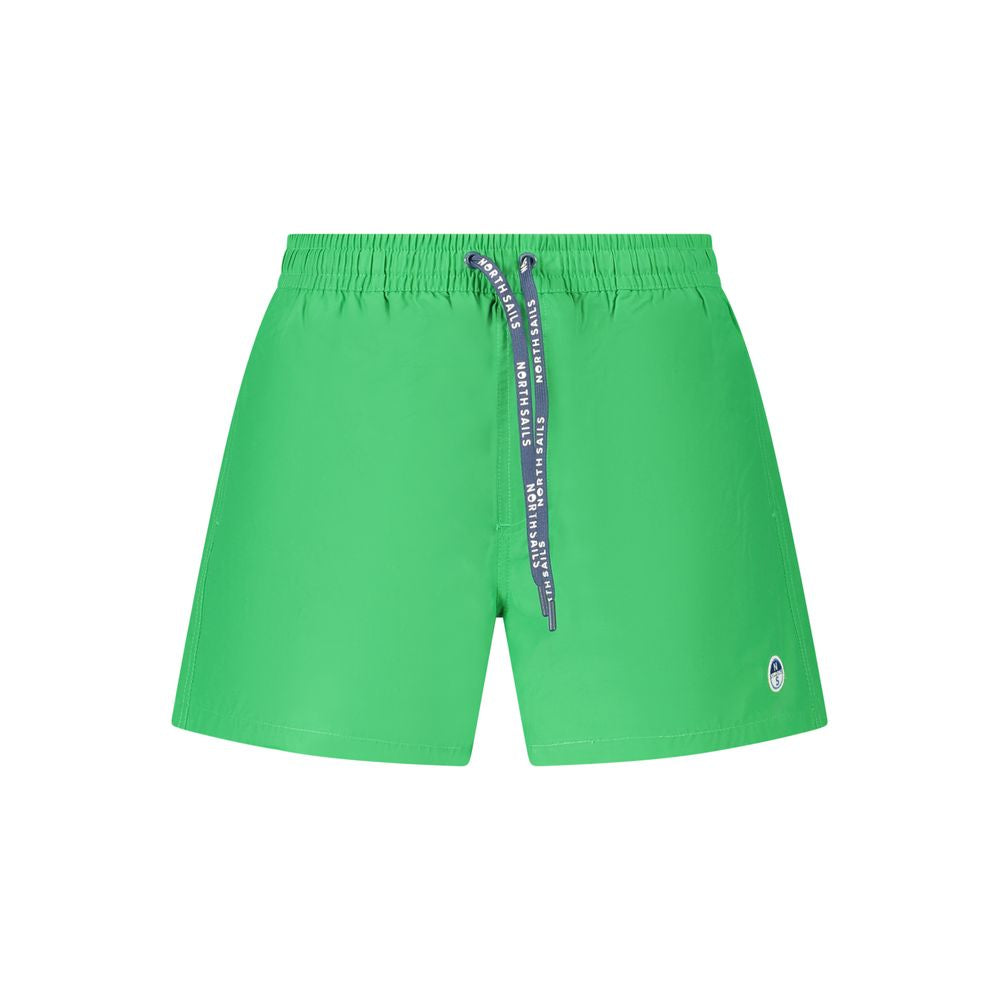 Verde Nylon Men's Swim Boxer