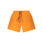 Arancione Nylon Men's Swim Boxer