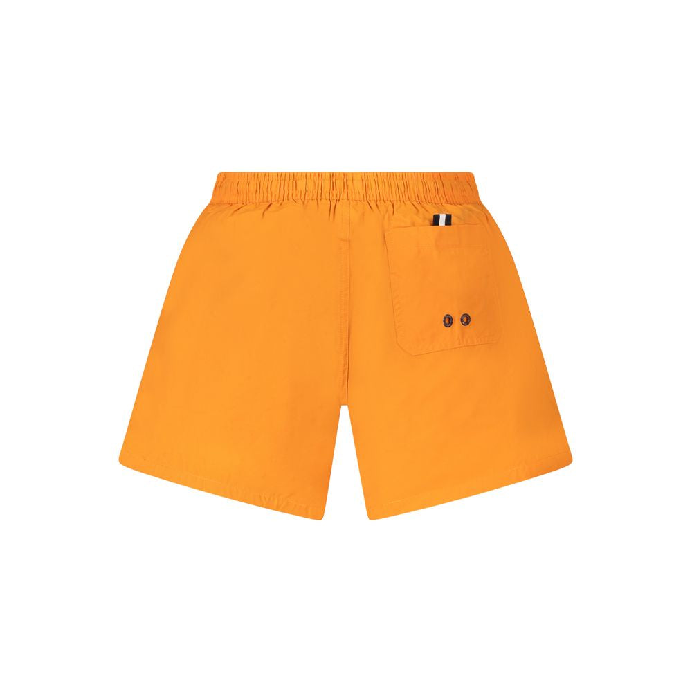 Arancione Nylon Men's Swim Boxer