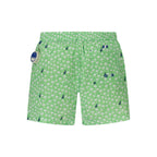 Verde Polyester Men Swim Boxer