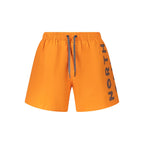 Arancione Nylon Mens Swim Trunk