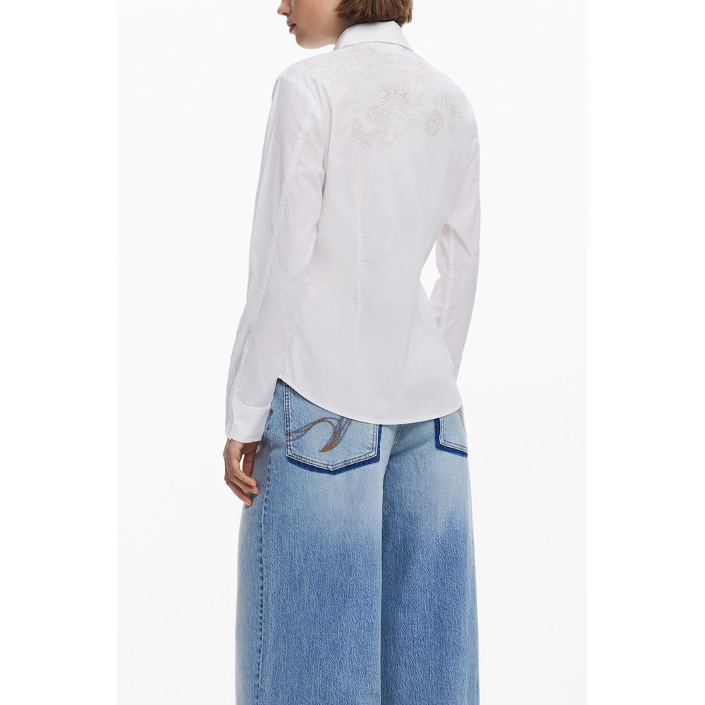 Bianco Cotton Womens Shirt