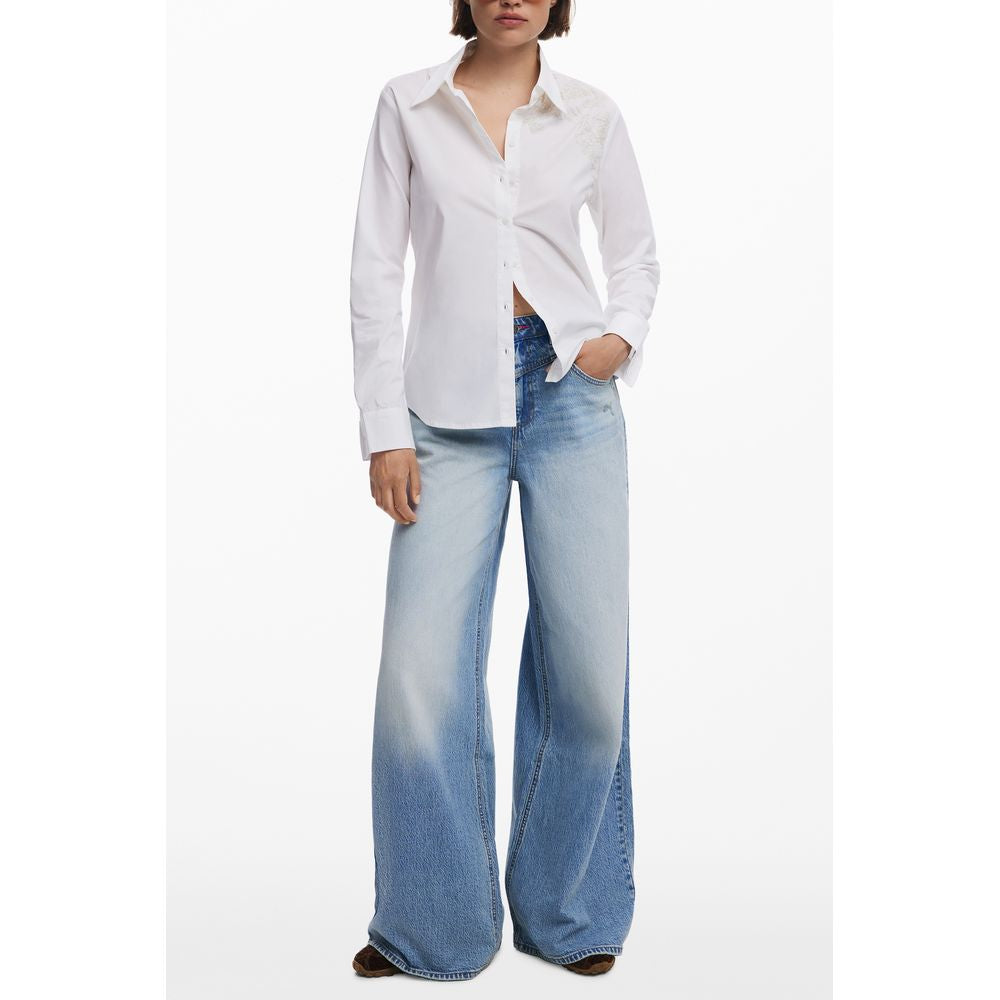 Bianco Cotton Womens Shirt