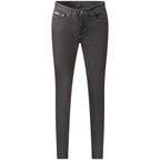 Black Cotton Women's Jeans