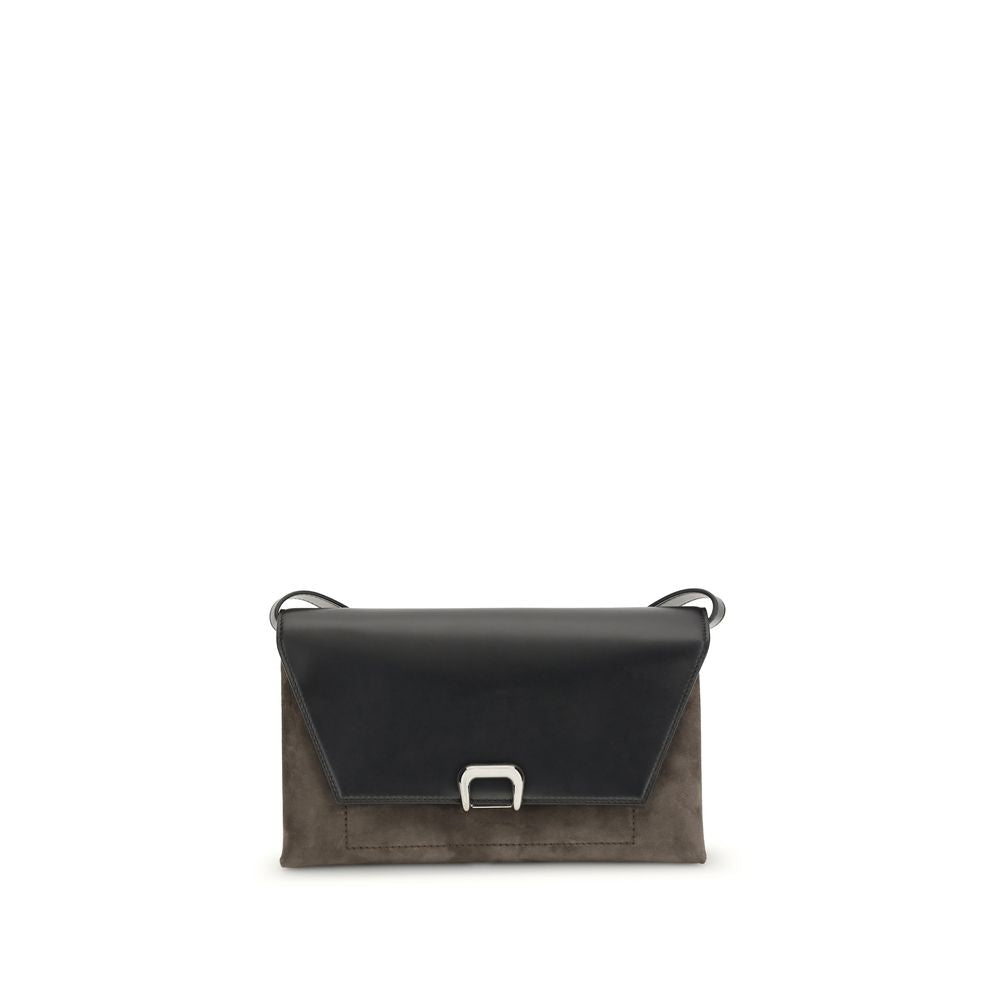 Black Leather Shoulder Bag